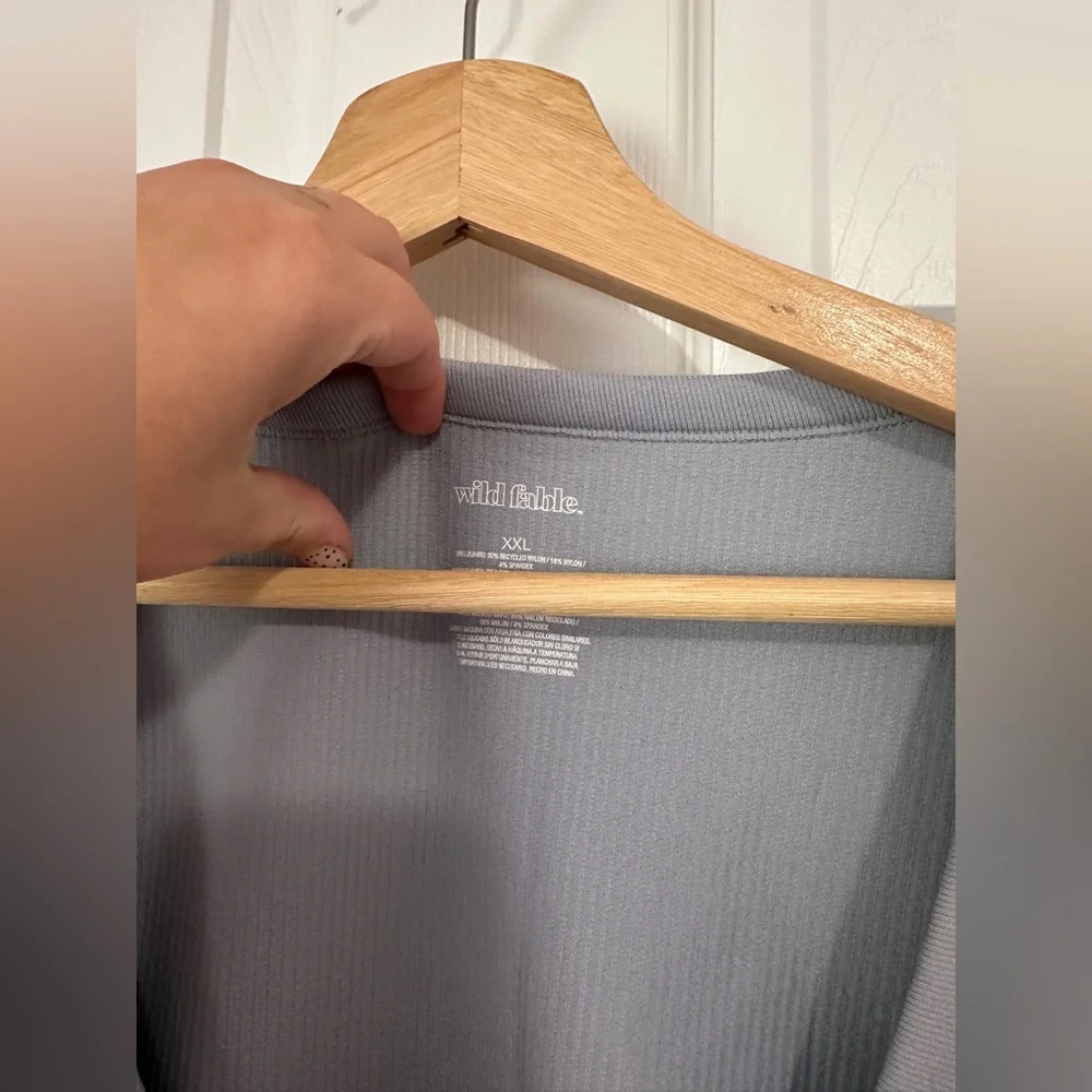 Wild Fable Ribbed Crop Top - Picture 3 of 3